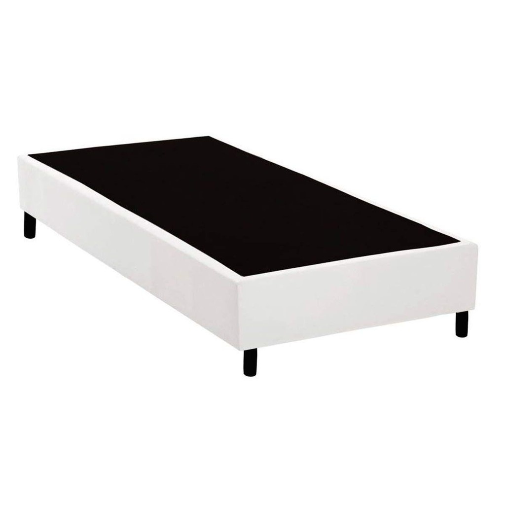 Cama Box Solteiro Courano White: Conforto e Qualidade