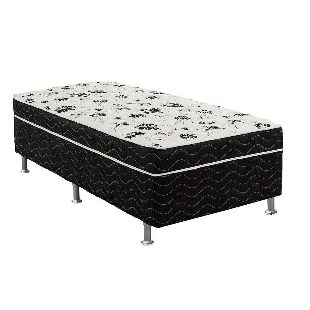 Cama Box Solteiro Ortopédica Union Ortobom