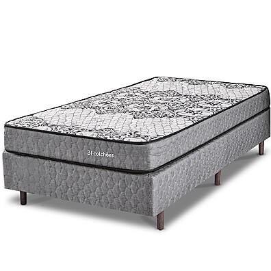 Cama Box Solteiro Sleep Time: Firme, Ortopédica e Durável
