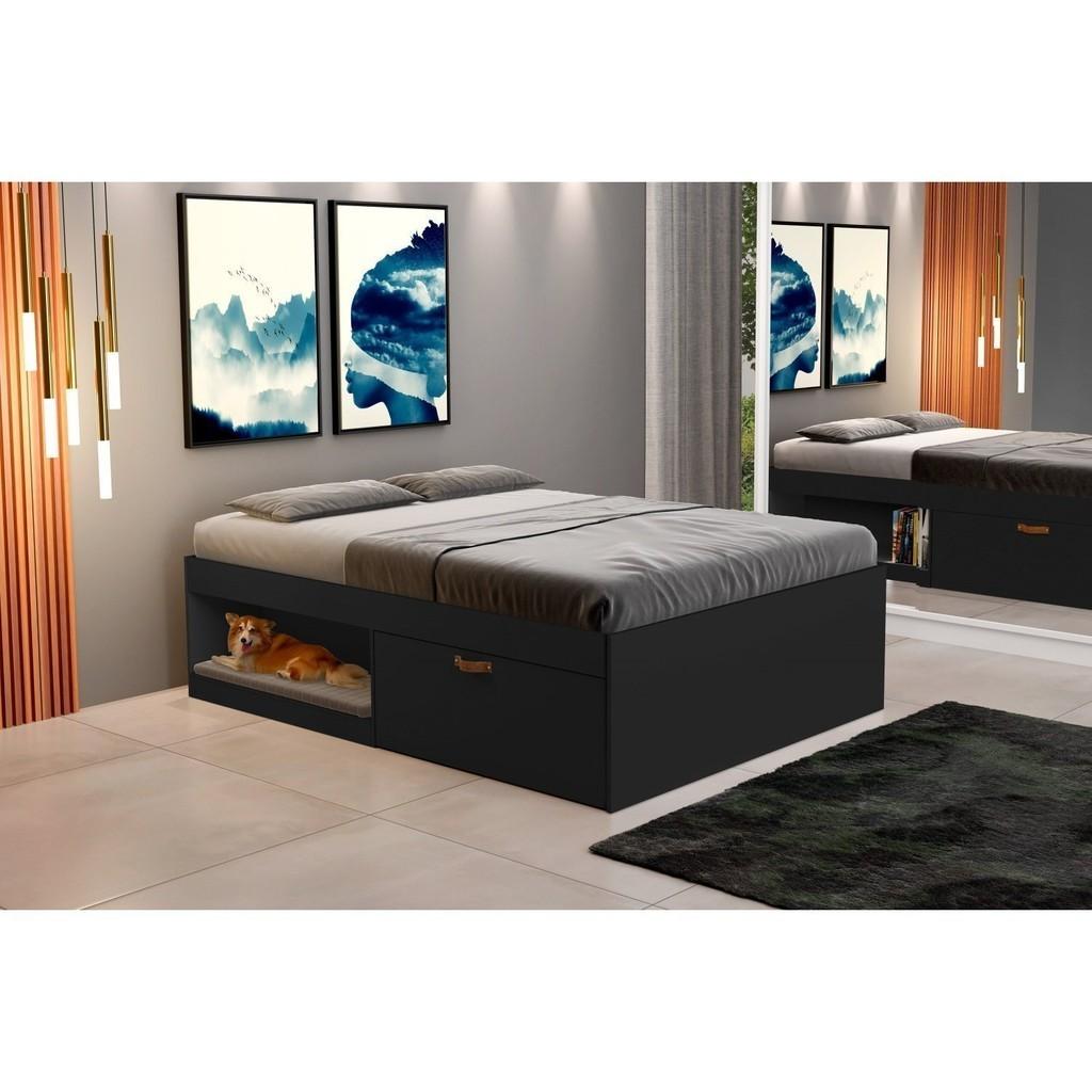 Cama Casal Laura Yescasa: Conforto e Organização!