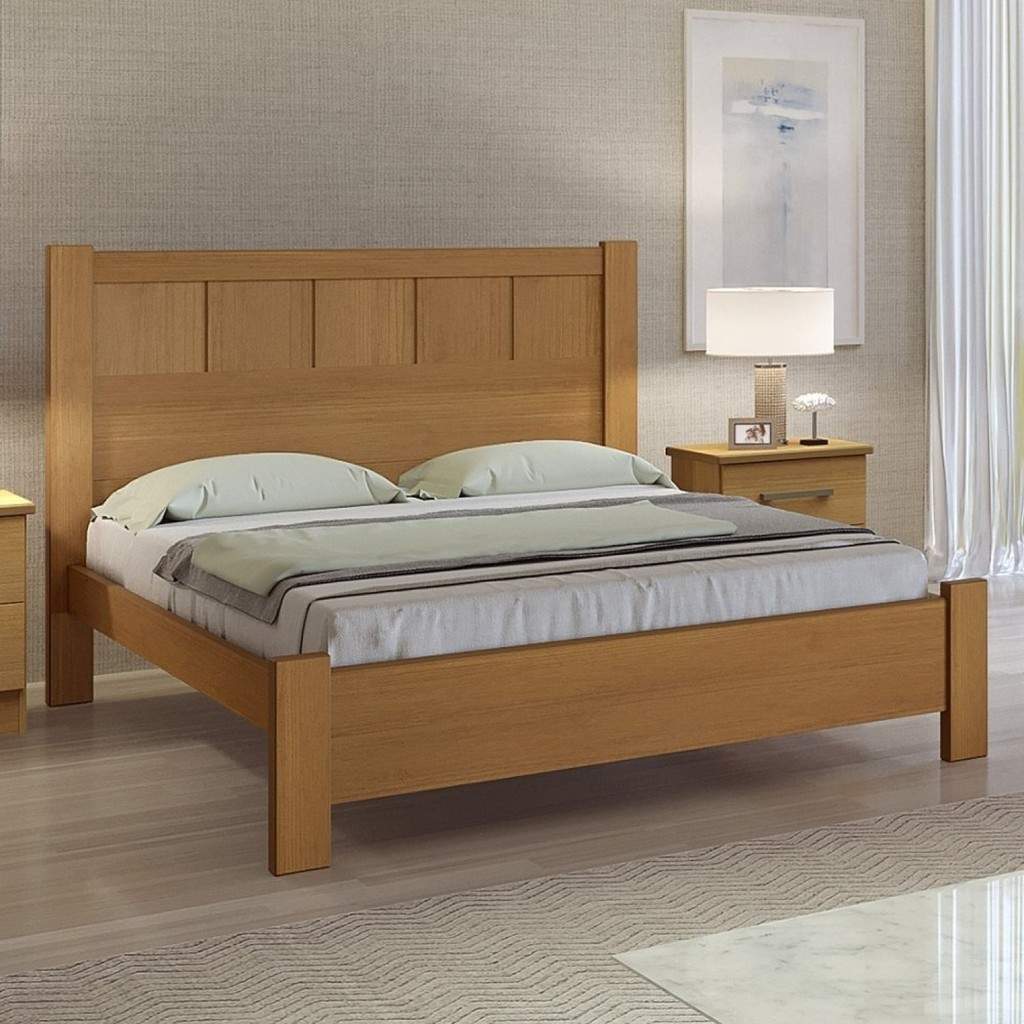 Cama Casal MDF Premium: Conforto e Elegância