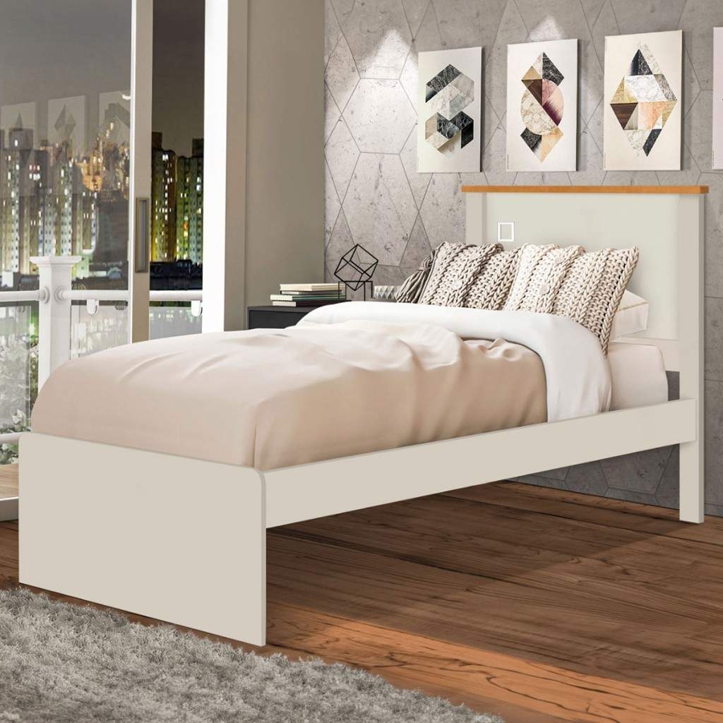 Cama de Solteiro Barcelona: Conforto e Estilo