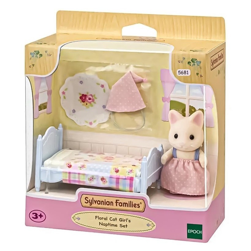 Cama Gato Primavera Sylvanian Families: Noite de Sono!