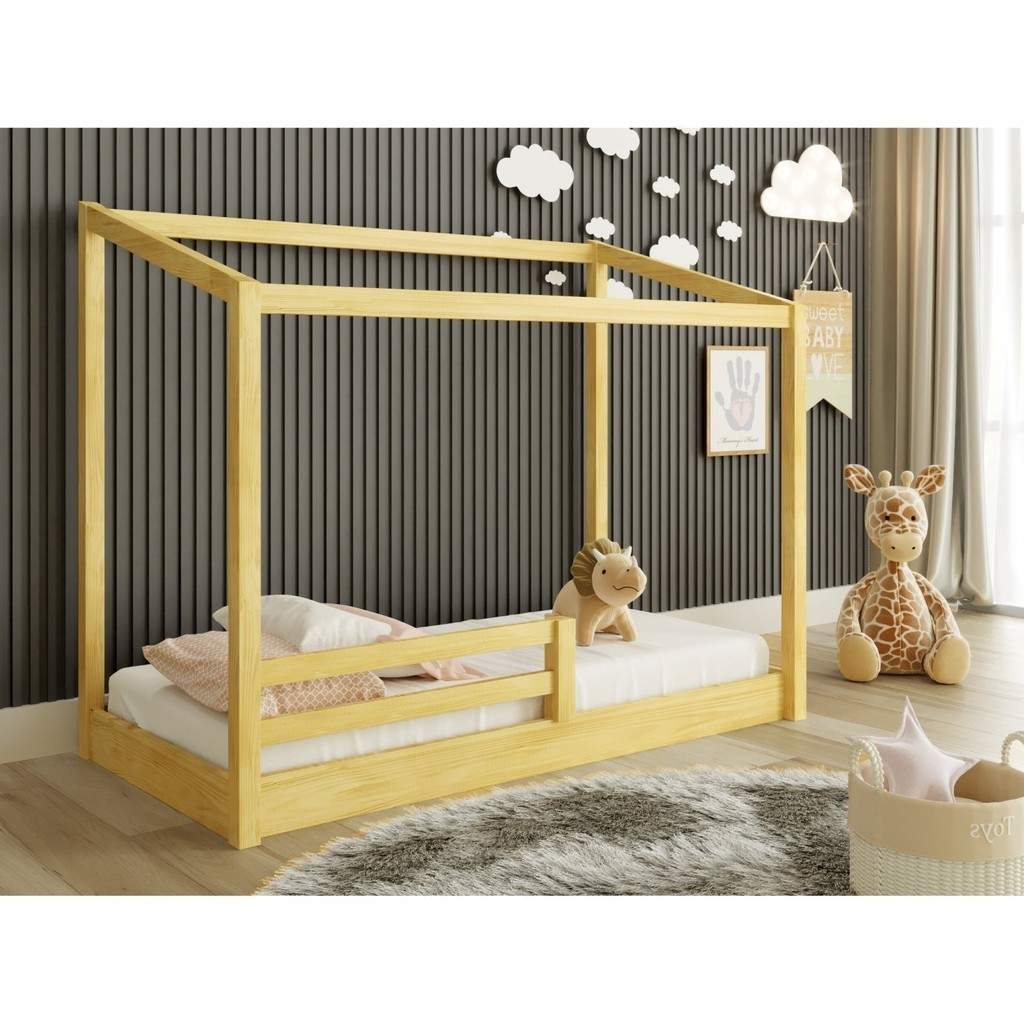 Cama Montessoriana Arthur: Liberdade e Segurança!