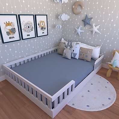 Cama Montessoriana Casal: Conforto e Estilo!