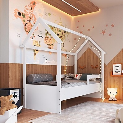 Cama Montessoriana Casinha: Conforto e Segurança!