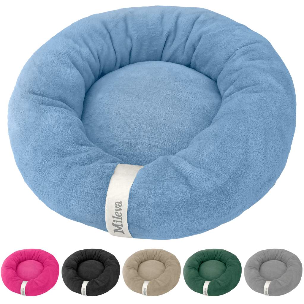 Cama Ninho Nuvem Soft para Gatos e Cachorros 50cm – Conforto e Estilo