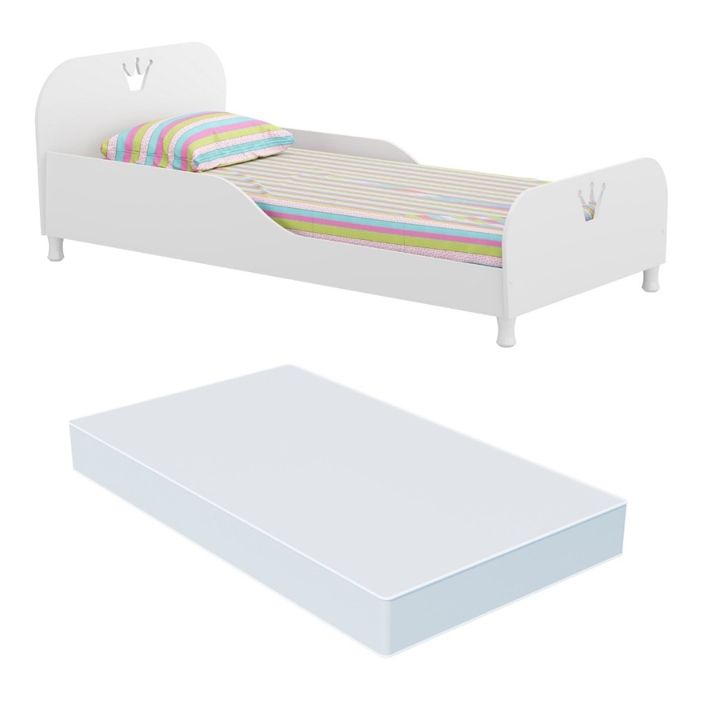 Cama Solteiro com Colchão: Conforto e Segurança!