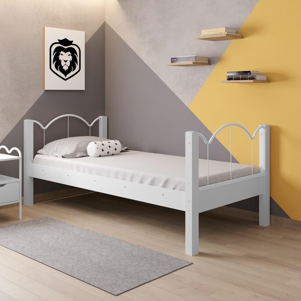 Cama Solteiro Oasis Branco: Conforto e Estilo