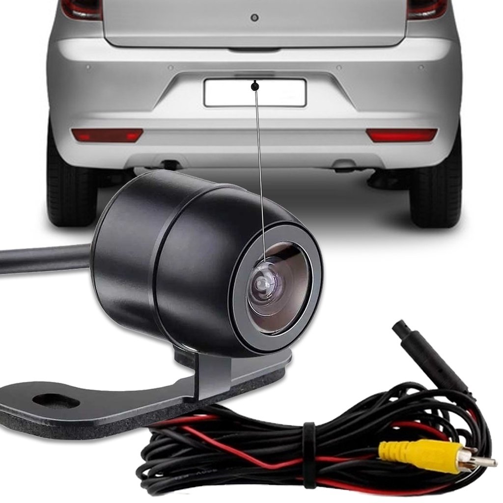 Câmera de Ré Automotiva HD: Estacione com Segurança!