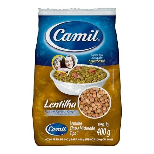 Lentilha Tipo 1 400G Camil