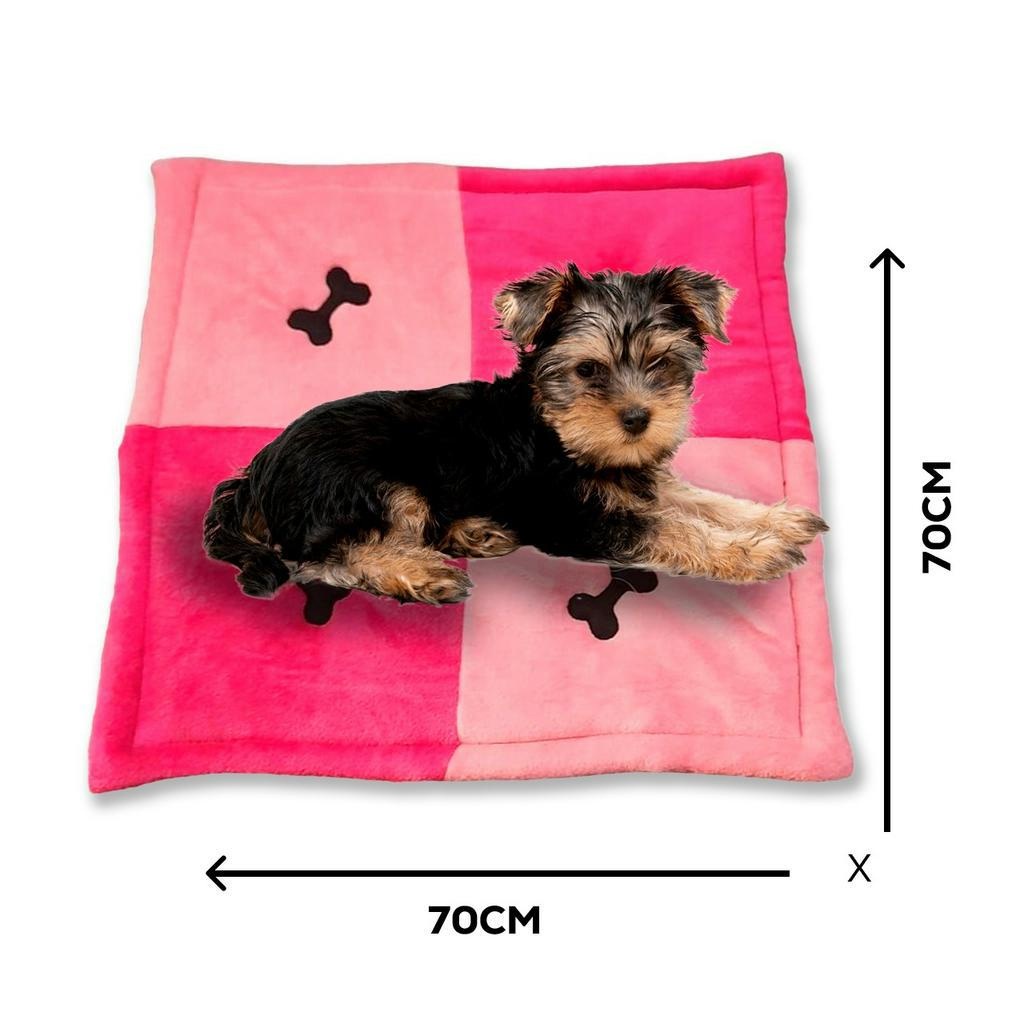 Caminha Pet 70cm com Ossinhos - Conforto e Estilo para seu Cão