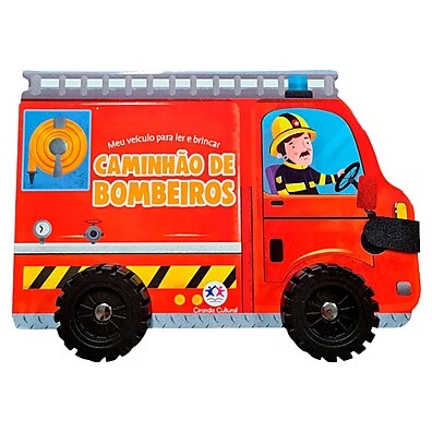 Caminhão de Bombeiros: Livro para Brincar e Ler!