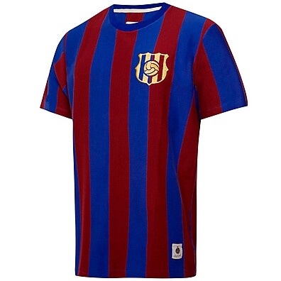 Camisa Barcelona Retrô: Estilo Clássico e Conforto!