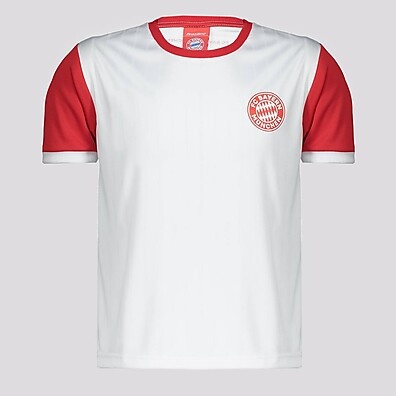 Camisa Bayern Munique Infantil Branca – Estilo e Conforto