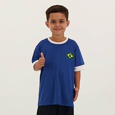 Camisa Brasil Infantil Jatoba: Torça com Estilo!