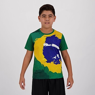 Camisa Brasil Solimões Infantil: Torça com Estilo!