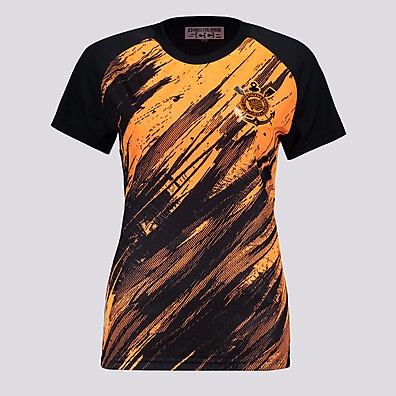 Camisa Corinthians Rajada Feminina: Estilo e Paixão!