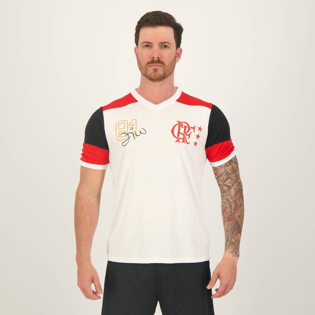 Camisa Flamengo Zico Retrô: Reviva a Magia de 81!