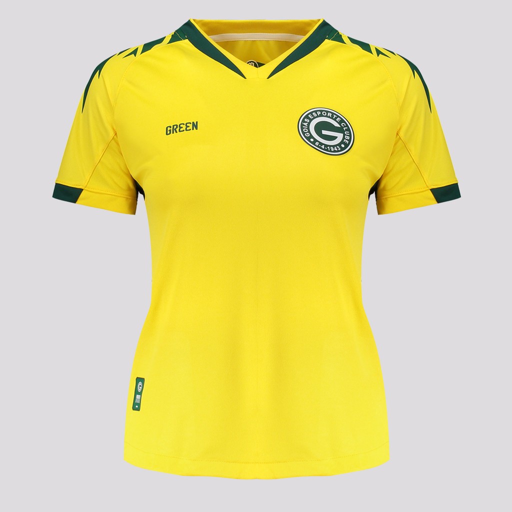 Camisa Goiás Goleiro 2024 Feminina: Amarela e Imponente!