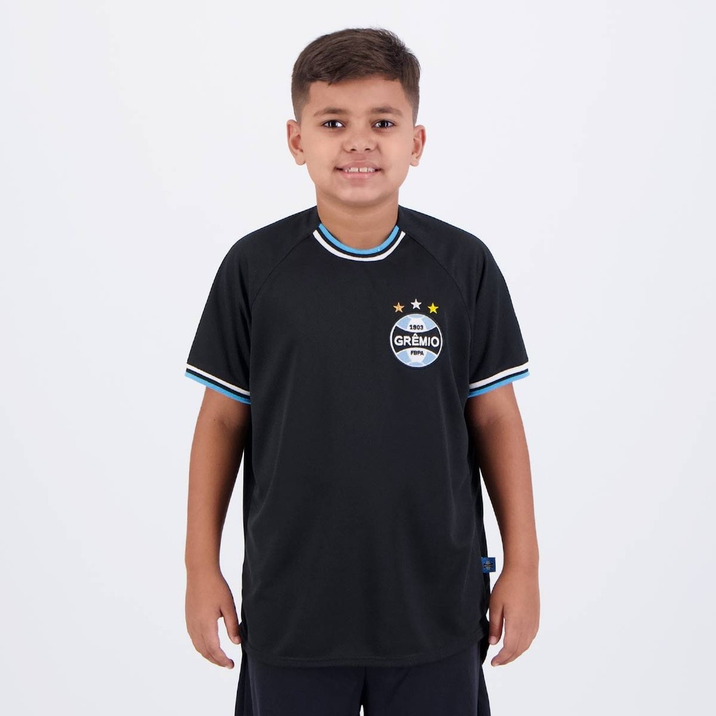 Camisa Grêmio Juvenil: Preto e Autêntico!