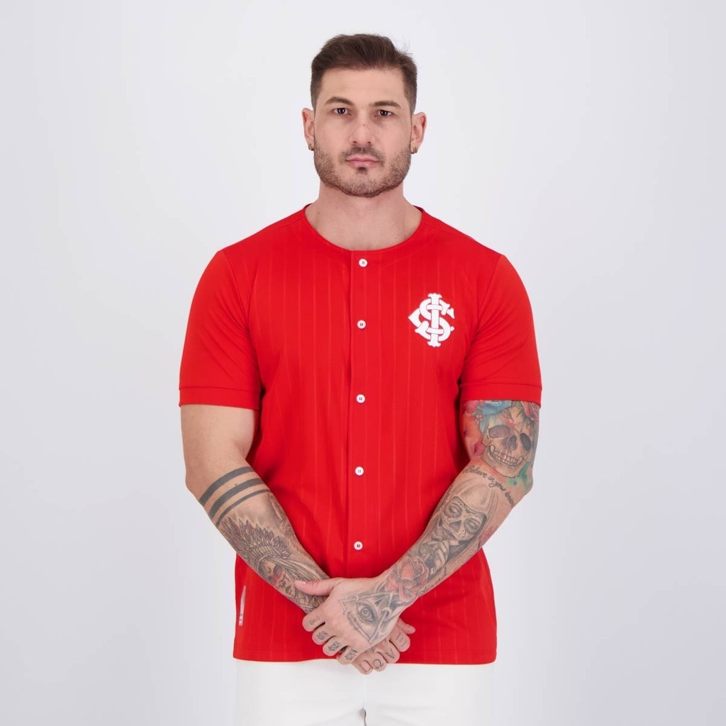 Camisa Internacional Baseball: Vermelha e Original