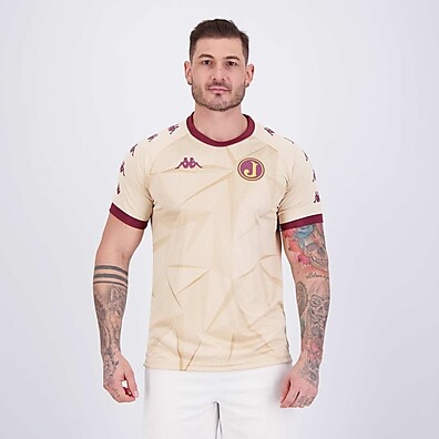 Camisa Kappa Juventus da Mooca Dourada – Estilo e Força
