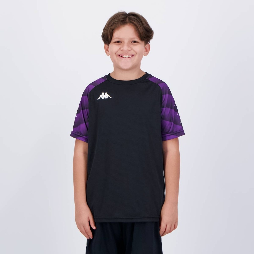 Camisa Kappa Raglany Juvenil: Conforto e Estilo!