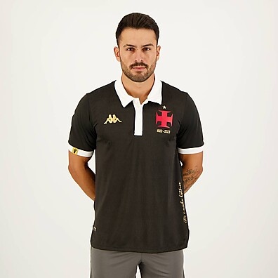 Camisa Kappa Vasco III 2023 – Homenagem aos Camisas Negras