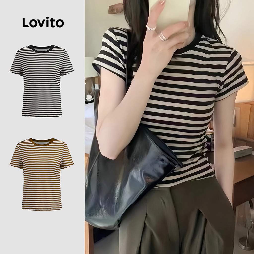 Camisa Listrada Lovito: Estilo e Conforto!