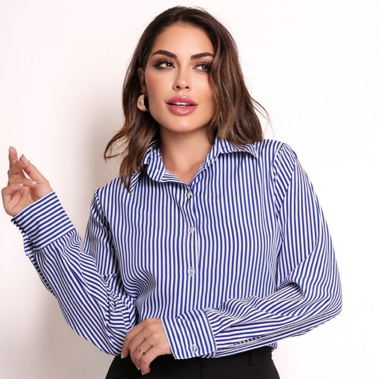Camisa Listrada Social: Elegância e Versatilidade