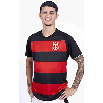 Camisa Origens 1895 Licenciada Flamengo: Estilo e Qualidade para o Torcedor