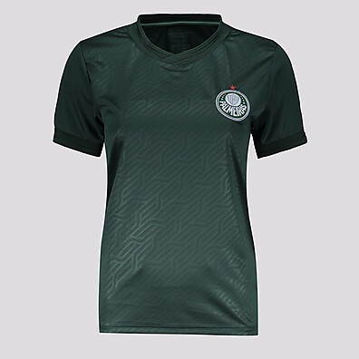 Camisa Palmeiras Home II Feminina Verde Escuro – Conforto e Estilo para Torcer