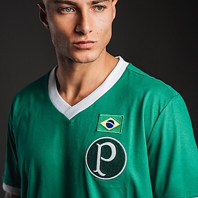 Camisa Palmeiras Retrô 1951 Oficial - Toque Macio e Estilo Verdão