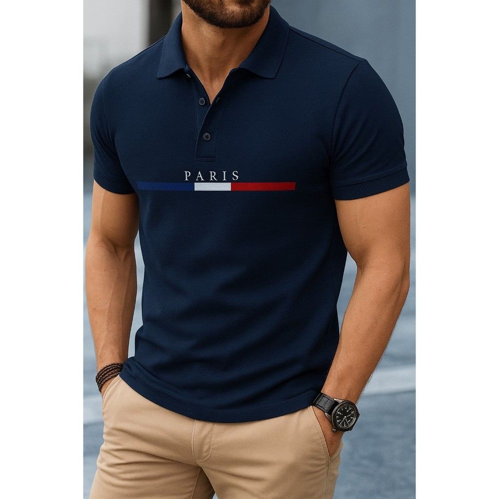 Camisa Polo Algodão Paris: Conforto e Estilo para Todos os Dias