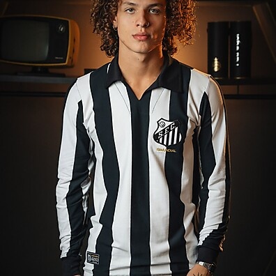 Camisa Santos 1963 Retrô: Reviva a Glória!