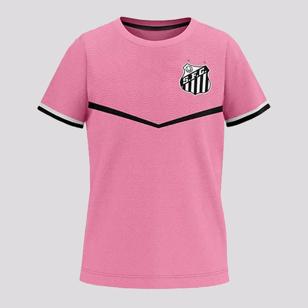 Camisa Santos Infantil Rosa: Torça com Estilo!