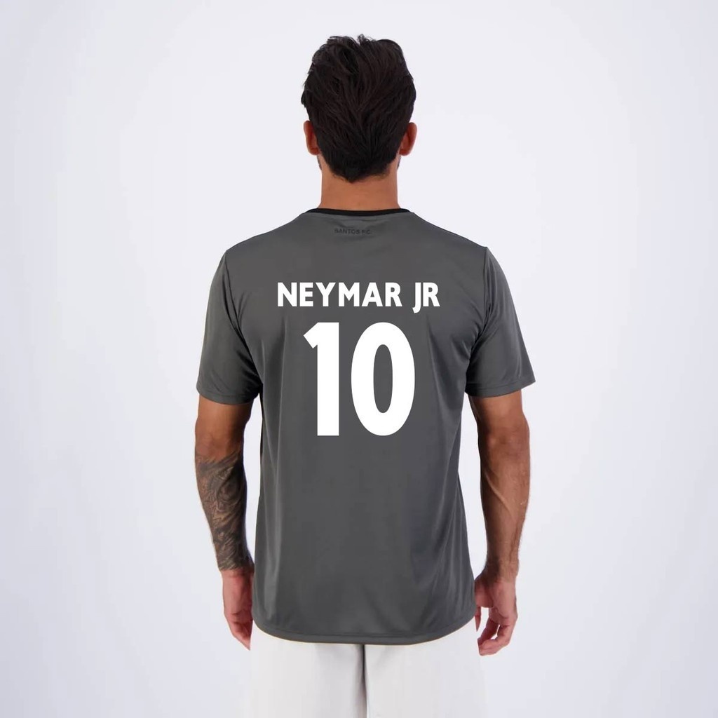 camisa-santos-neymar-jr-10-moss-cinza-oficial