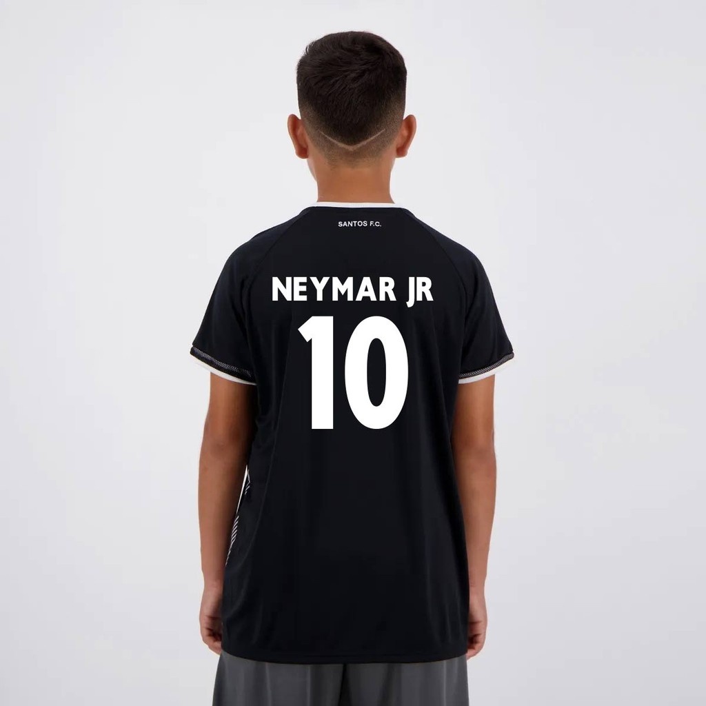 Camisa Santos Neymar Jr. Infantil: Garanta a Sua!