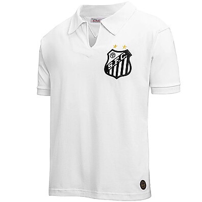 Camisa Santos Retrô 1962 Número 10 Oficial – Reviva a Glória do Rei Pelé