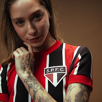 Camisa São Paulo Retrô 1976 Feminina: Original!