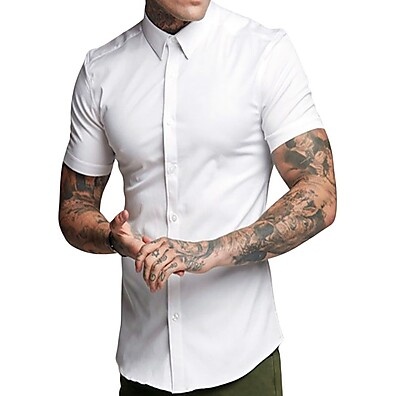 Camisa Social Slim Fit Premium – Estilo e Conforto que Valoriza