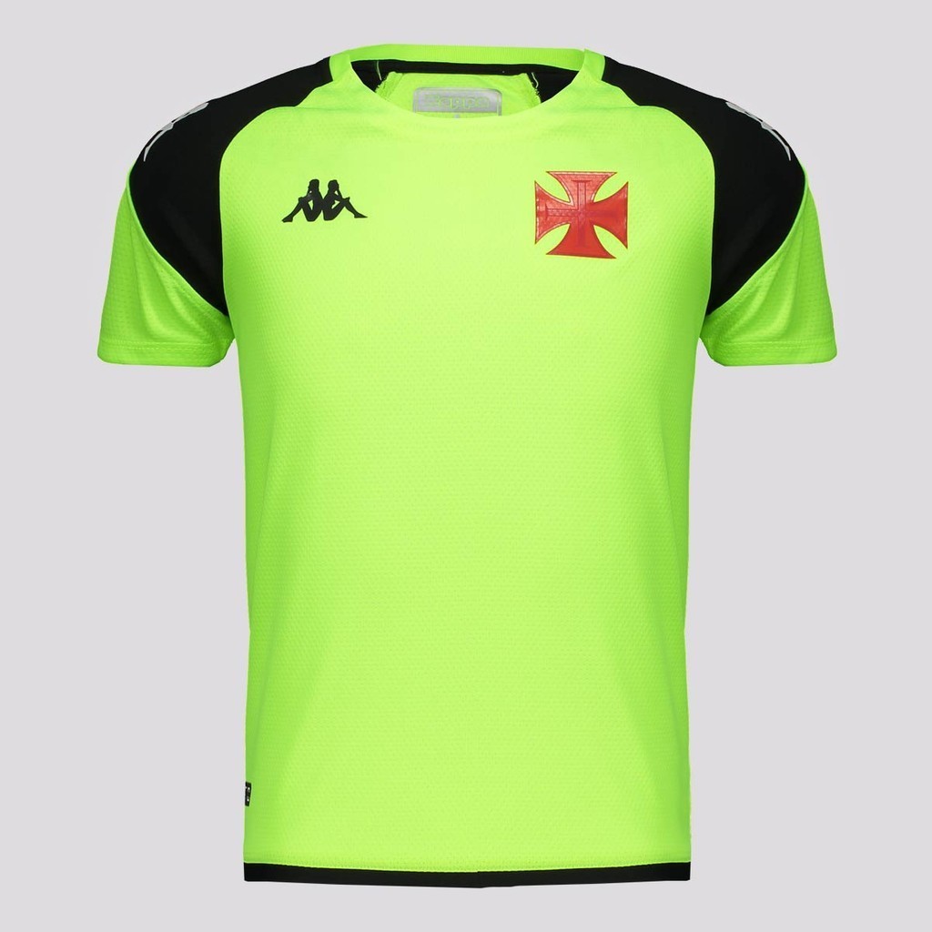 Camisa Vasco Infantil Kappa Treino Verde
