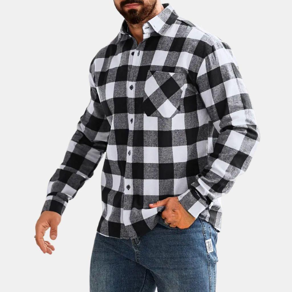 Camisa Xadrez Flanela: Estilo e Conforto!