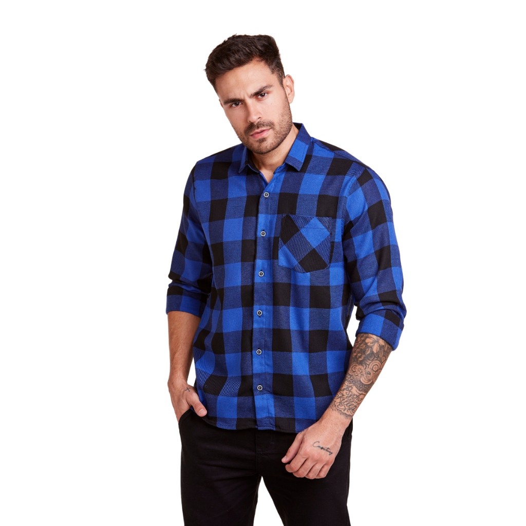 Camisa Xadrez Flanelada: Estilo e Conforto!