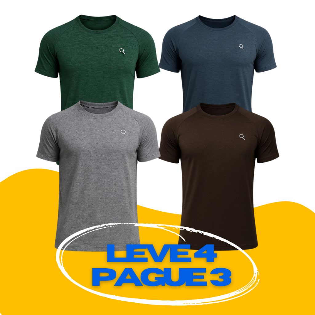 Camisas Dry Fit Masculinas Raglan: Leveza e Mobilidade para Seu Treino