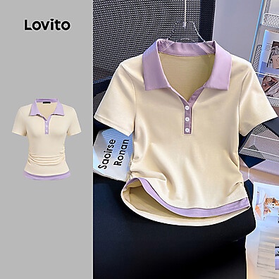 Camiseta 2 em 1 Lovito – Conforto e Estilo na Mesma Peça