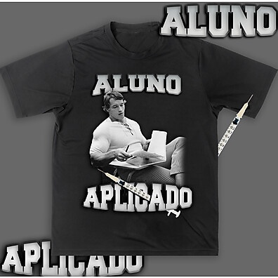 Camiseta Academia Aluno Aplicado: Conforto e Estilo para Seus Treinos