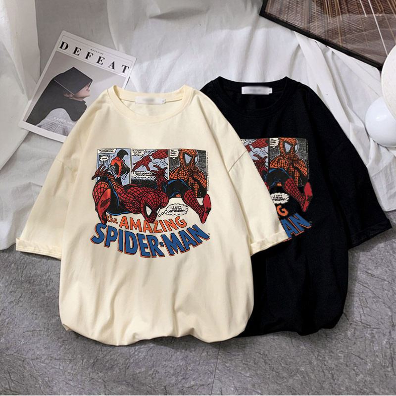 Camiseta Aranha Personalizada 2024: Estilo Único com Envio Imediato
