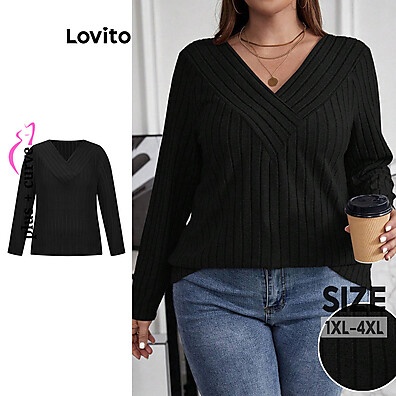 Camiseta Assimétrica Plus Size Lovito: Estilo e Conforto para Mulheres